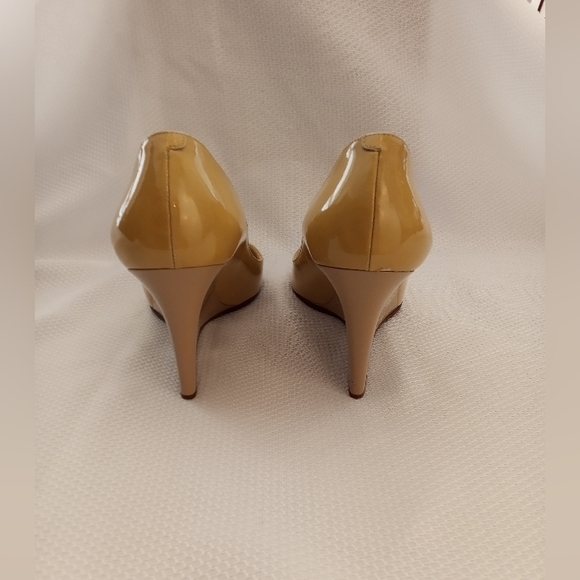 Jimmy Choo open toe wedge heels - Picture 3 of 7